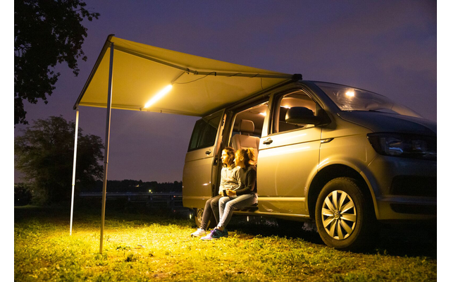 Fiamma Rafter LED F40van tension rod with LED strip for awning F40 van