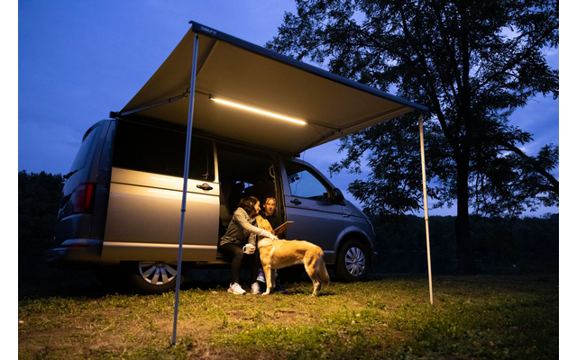 Fiamma Rafter LED F40van tension rod with LED strip for awning F40 van