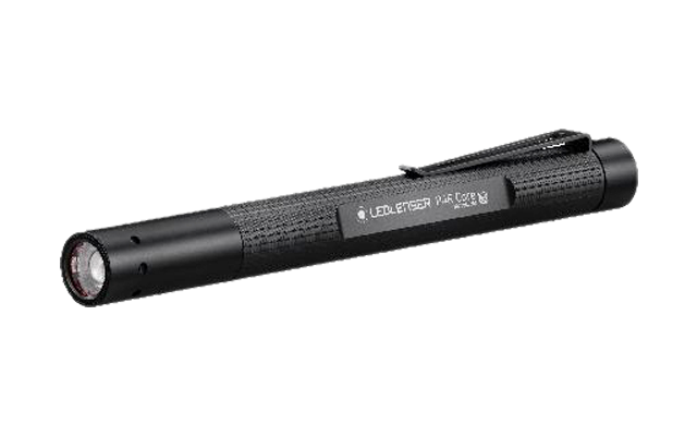 LedLenser P4R Core penlight con interfaz micro USB negro