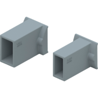 Fiamma rubber caps clamping arm Pro 2 pieces - Fiamma article number 98655-188