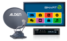 126524 - Alden Onelight EVO 60 Satellitenanlage inkl. Smartwide LED TV 