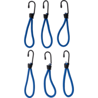 Berger TravelLock haakjes met elastiek, set van 6 stuks