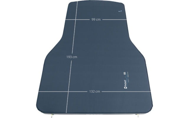 Outwell Dreamboat Campercar Tapis 3D autogonflable 193 x 132 cm