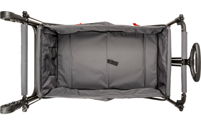 Product afbeelding Brunner Cargo Prime Bollerwagen klappbar schwarz 123 x 54,5 x 99 / 112 cm 1