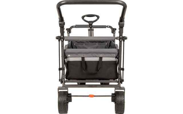 Product afbeelding Brunner Cargo Prime Bollerwagen klappbar schwarz 123 x 54,5 x 99 / 112 cm 1