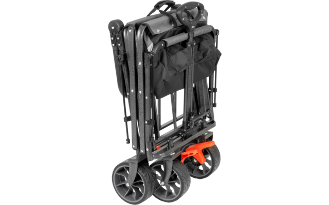 Product afbeelding Brunner Cargo Prime Bollerwagen klappbar schwarz 123 x 54,5 x 99 / 112 cm 1