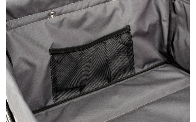 Product afbeelding Brunner Cargo Prime Bollerwagen klappbar schwarz 123 x 54,5 x 99 / 112 cm 1