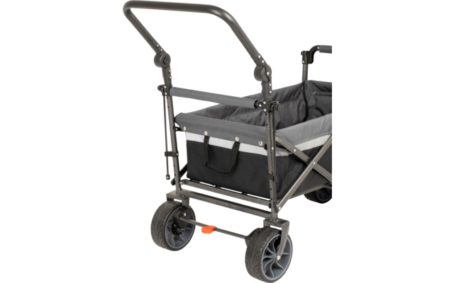 Product afbeelding Brunner Cargo Prime Bollerwagen klappbar schwarz 123 x 54,5 x 99 / 112 cm 1