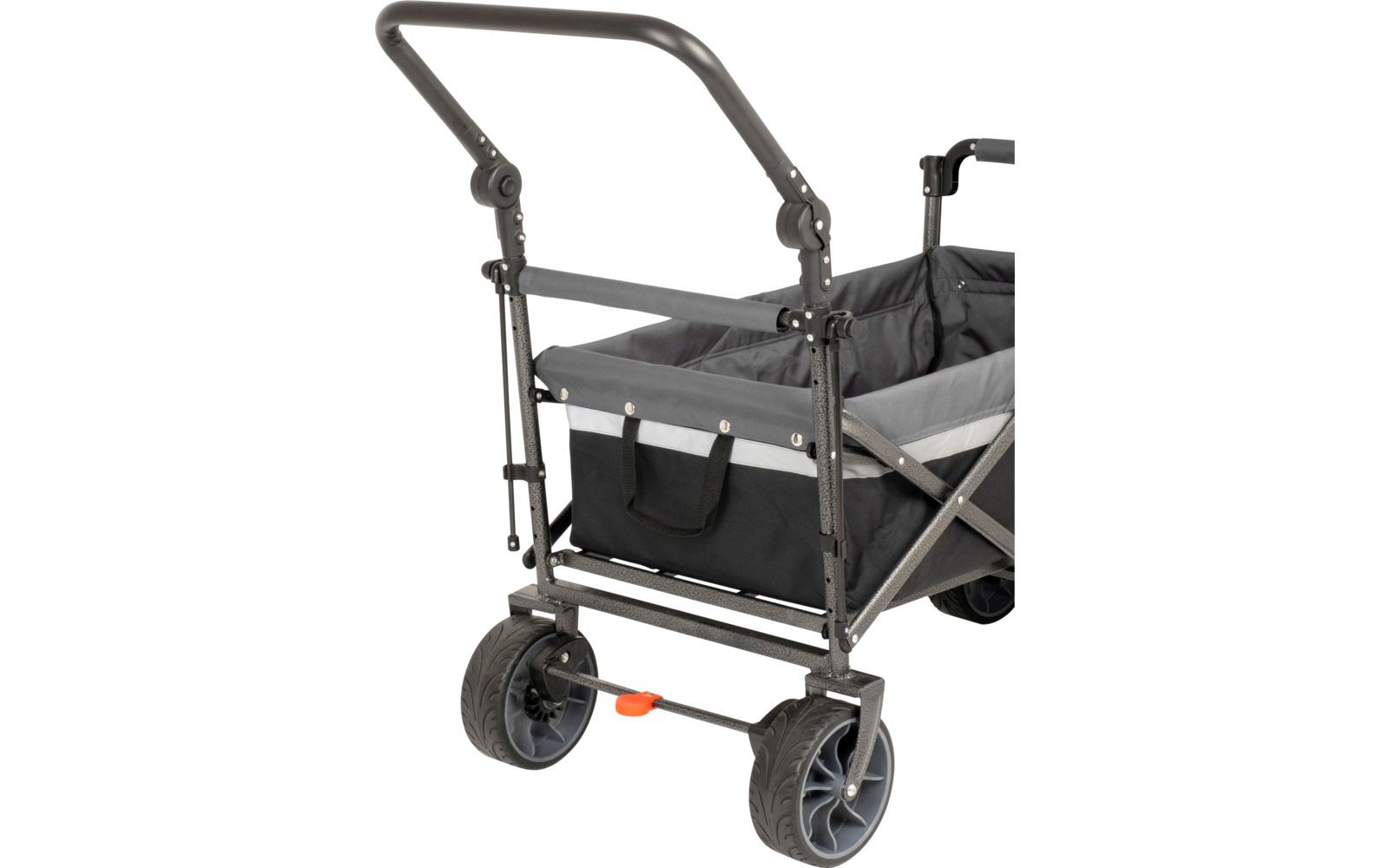 Product afbeelding Brunner Cargo Prime Bollerwagen klappbar schwarz 123 x 54,5 x 99 / 112 cm 1