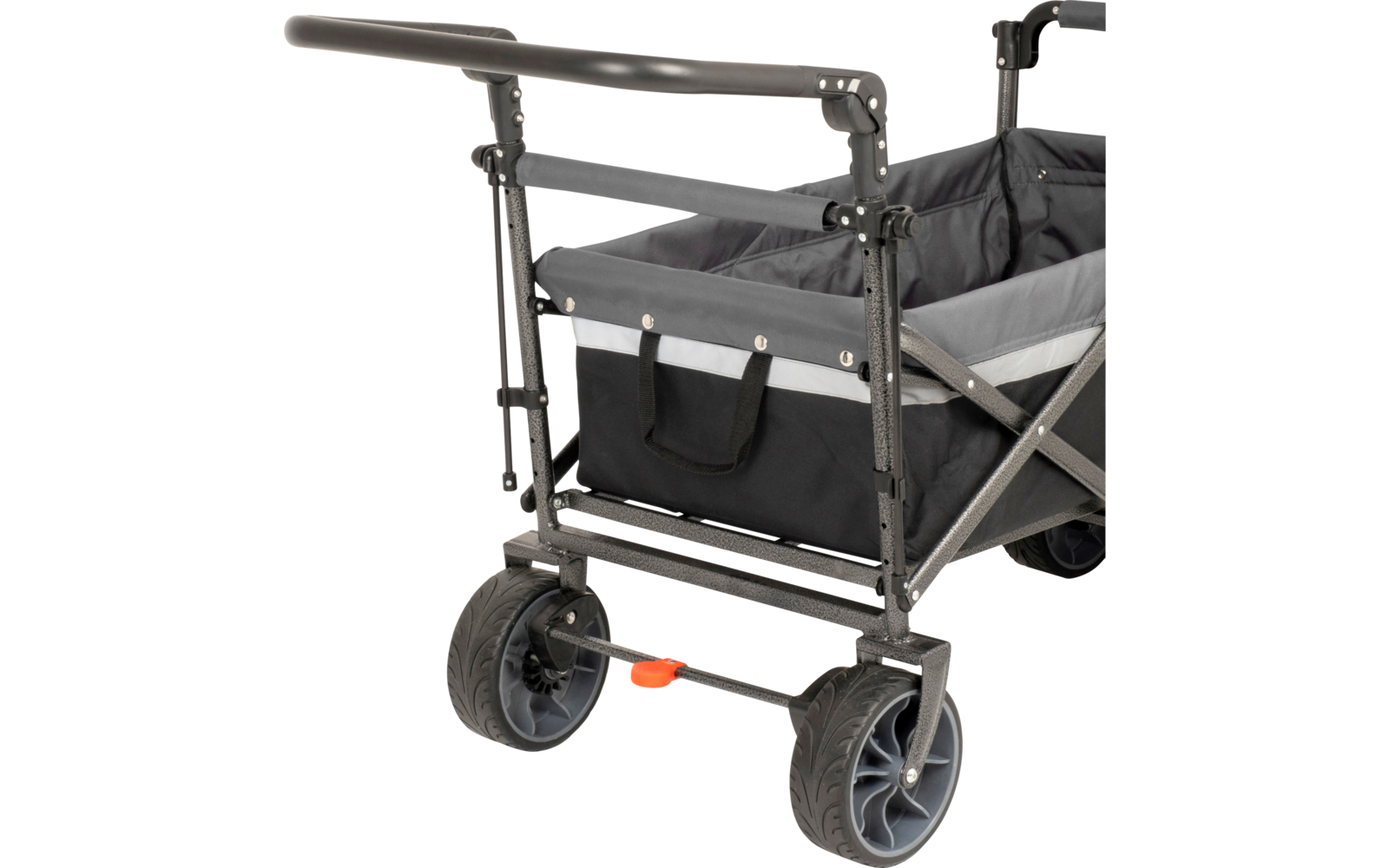 Product afbeelding Brunner Cargo Prime Bollerwagen klappbar schwarz 123 x 54,5 x 99 / 112 cm 1