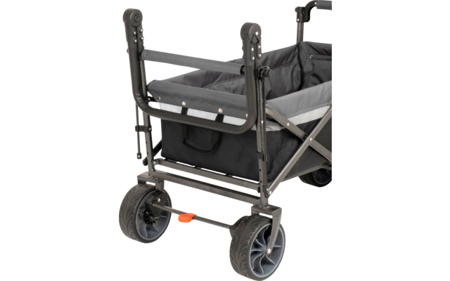 Product afbeelding Brunner Cargo Prime Bollerwagen klappbar schwarz 123 x 54,5 x 99 / 112 cm 1