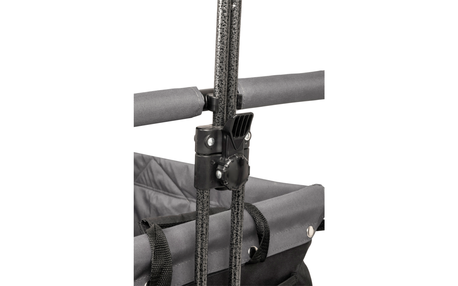 Product afbeelding Brunner Cargo Prime Bollerwagen klappbar schwarz 123 x 54,5 x 99 / 112 cm 1