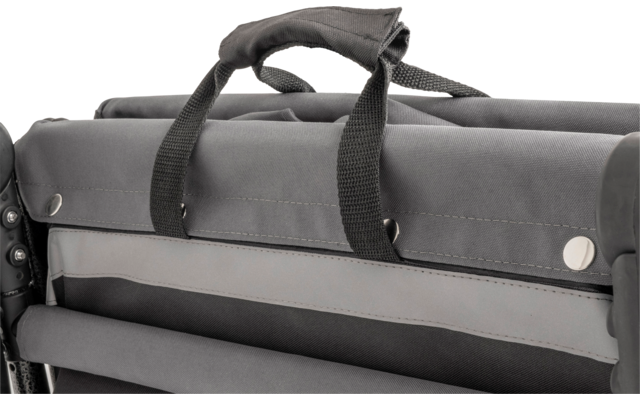 Product afbeelding Brunner Cargo Prime Bollerwagen klappbar schwarz 123 x 54,5 x 99 / 112 cm 1