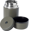 Esbit Food Thermobehälter inkl. Schüssel 18/8 Edelstahl Olivgrün 1 Liter