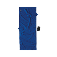 Sac de couchage léger de voyage rectangle coton bleu ultramarine Cocoon