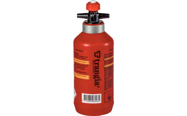 Botella de seguridad Trangia roja de 0,3 litros