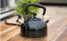 Bouilloire Camping BESPORTBLE En Acier Inoxydable - 21,5 Cm, Siffle Sur Cuisinière, Idéale Pour Thé, Café Et Plein Air