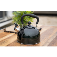 Bouilloire avec sifflet 2,5 litres noir Berger