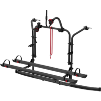 Fiamma Carry Bike fietsendrager voor Ford Transit / Tourneo Custom, geschikt voor 2 fietsen / e-bikes, deep Black