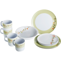 Brunner Esprit Geschirrset 16-teilig rutschhemmend BPA-frei und unzerbrechlich