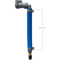 Adaptateur de drainage Bluuwater Click & Ready Tuyau d'eau potable 12 cm Angle de 90 degr&eacute;s