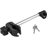 Eufab Fahrradrahmenhalter zur Befestigung an Fahrradtr&auml;gern lang 32 cm