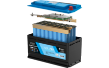 Berger LiFePO4 Lithium Batterie Pro 120 Ah 12V mit Bluetooth & Heizung