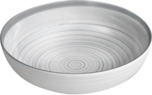 131682 196173 473202 - Plato llano Brunner 26 cm blanco/gris claro