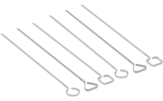 Cadac barbecue skewer set of 6 30cm