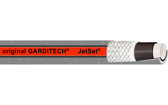 Garditech JetSet Set de tuyaux Premium avec robinetterie Set 20 m