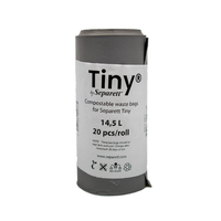 Separett Tiny afvalzakken composteerbaar tot 14,5 liter 20 stuks