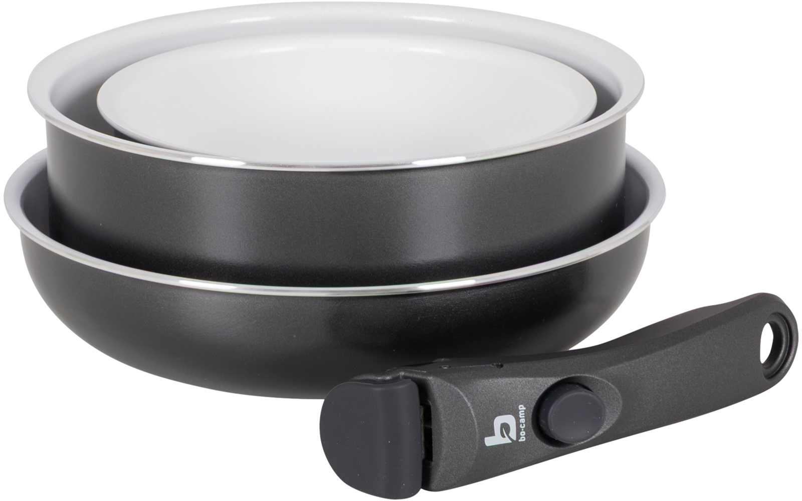 Produktbild Bo-Camp Expedition induktives Topfset 4 teilig 1