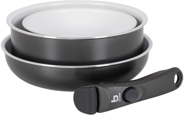 Produktbild Bo-Camp Expedition induktives Topfset 4 teilig 1