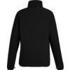 Schwarze Jacke von hinten mit Stehkragen