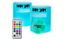 136067 - KanJam Illuminate Disc Spiel Set mit LED-Beleutung  6-teilig