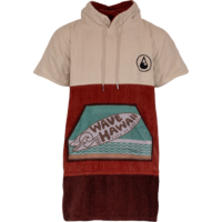 Wave Hawaii Cotton Velours Campeche Unisex Poncho