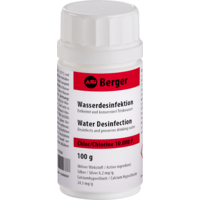 Berger Wasserdesinfektion mit Chlor 100 g