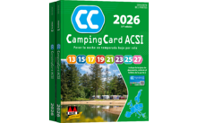 ACSI Campingführer 2026 mit CampingCard Ermäßigungskarte