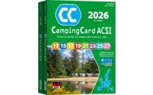 Guide des Campings ACSI CampingCard 2026, carte de réduction incluse