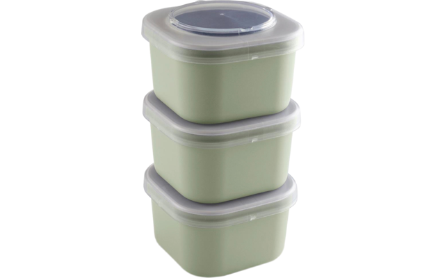 Sunware Sigma home Food to go Lunchbox Set da 3 verde