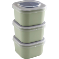 Sunware Sigma home Food to go Lunchbox 3er-Set  gr&uuml;n