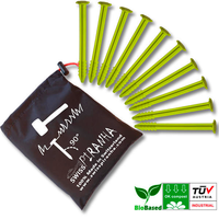 SwissPiranha Zelthering GS120 als 10er Set im Beutel