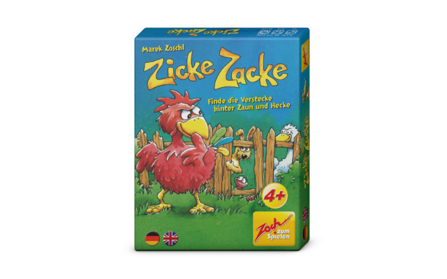 Zoch Zicke Zacke Jeu de cartes à partir de 4 ans pour 2 à 5 joueurs