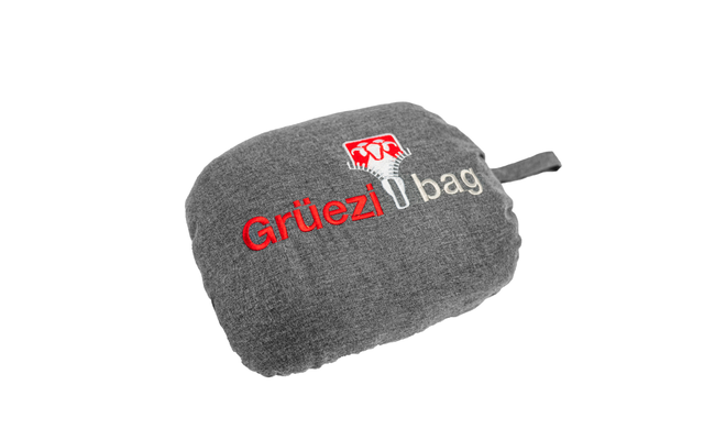 Grüezi Bag Feater - The Feet Heater Grey Melange beheizbarer Zusatzsack