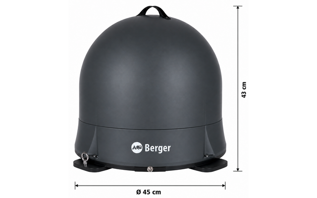Imagen del producto Antena sat&eacute;lite m&oacute;vil Berger Move 4.0 1