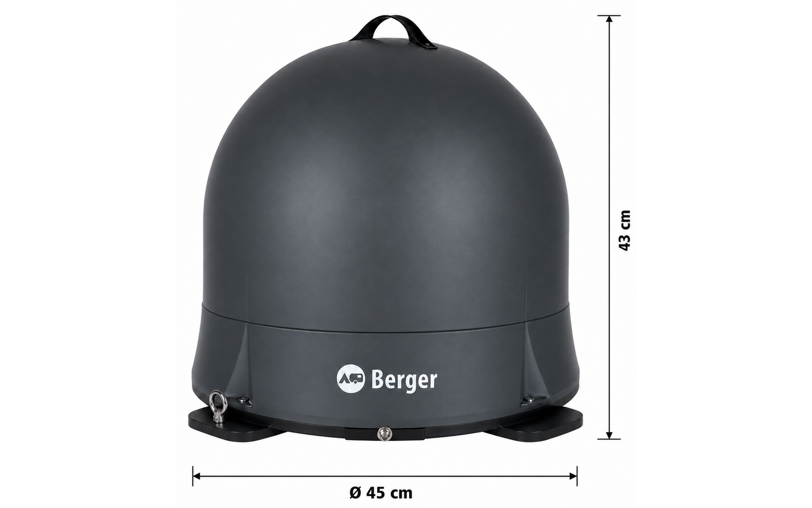 Imagen del producto Antena sat&eacute;lite m&oacute;vil Berger Move 4.0 1