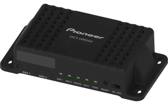 Pioneer DCT-WR204 - Wifi router with repeater function and compact antenna