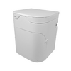 OGO Trenntoilette Kompakte Komposttoilette mit elektrischem Rührwerk