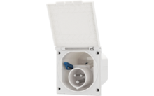 Berger CEE-Einspeisestecker weiß