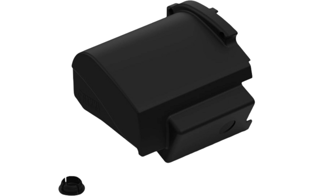 Fiamma Kit Motor Tapa Extremo Izquierdo para Toldo F80L - Color Negro Profundo Fiamma Pieza de Recambio Número 98673H175
